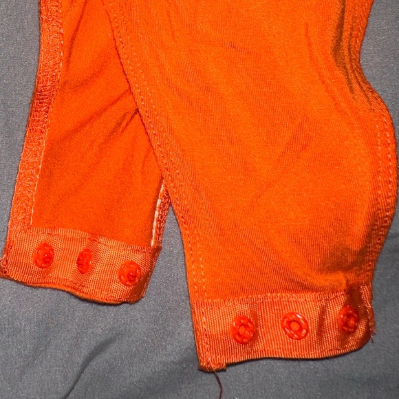 Women's Bodysuit - Orange - Square Neckline - US Small - SHEIN - Picture 4 of 10
